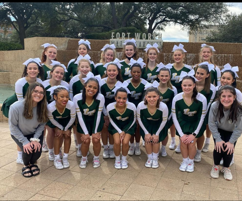 Cheerleading team competes at the UIL competition