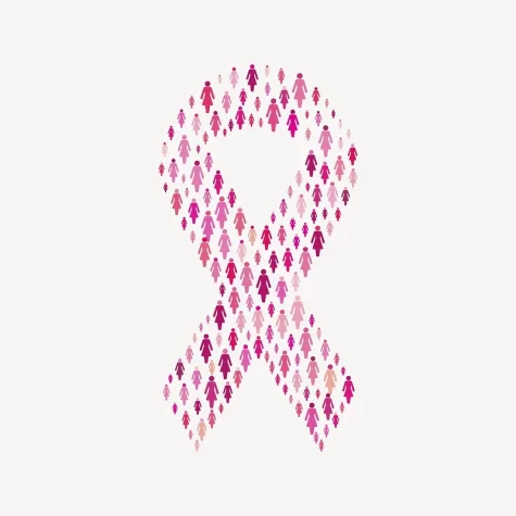 Poster for Breast Cancer Awareness Month graphic by: rawpixel