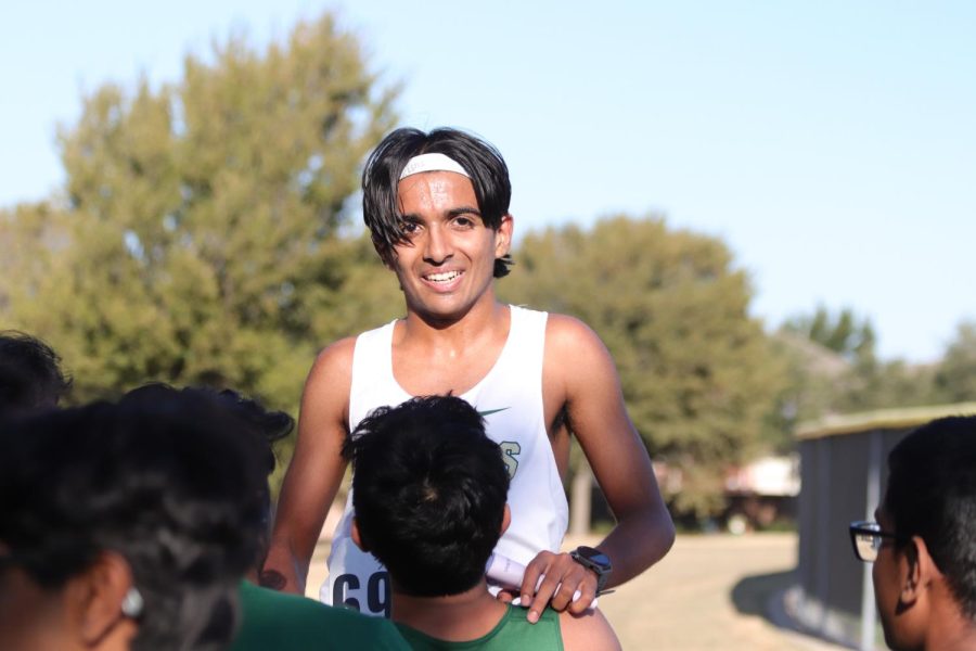 Junior Neeraj Kulkarni helped greatly in completing one of LTHSs best cross-country seasons. 

Photo Credit: LTHS Yearbook 