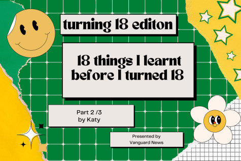 18 things I learnt before I turned 18. 

Graphic Credit: Katy Zhang 