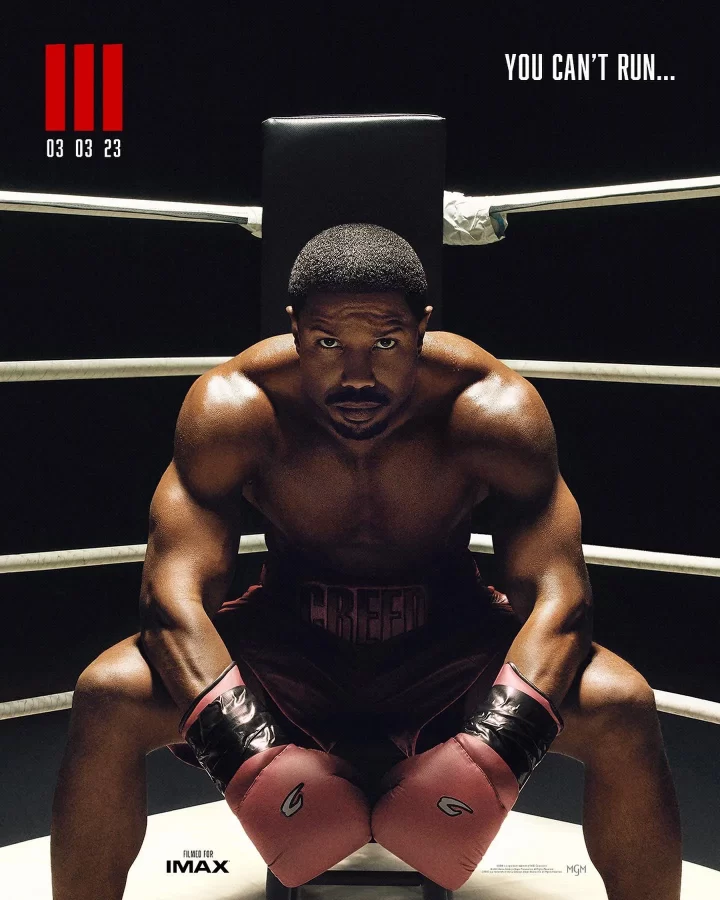 “Creed 3”, released in 2023 starring Michael B.Jordan is a show about success and life. 

Photo Credit: Vulture 