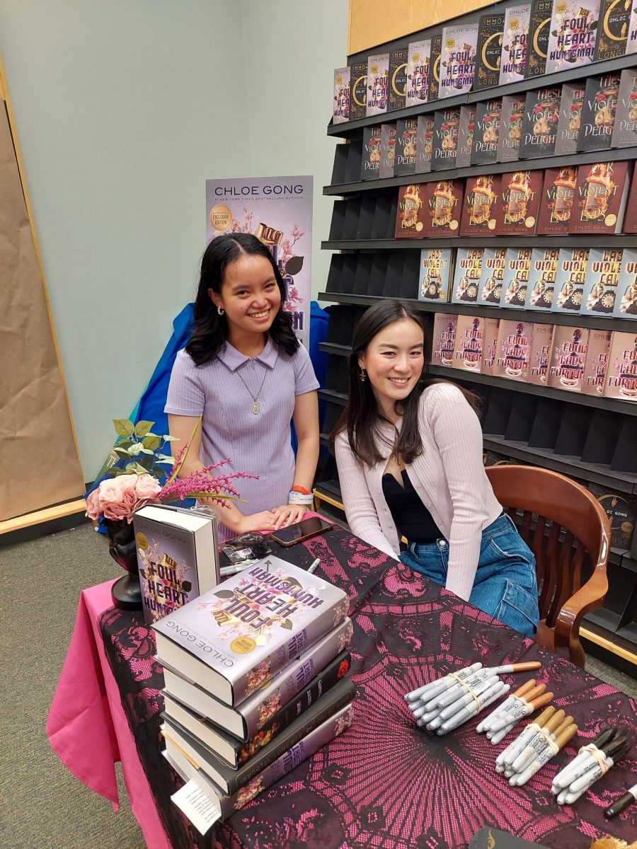 Personal book signing with author Chloe Gong at Barnes & Noble on Sept. 29, 2023
