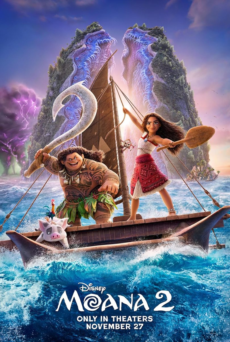 Moana 2 official movie poster