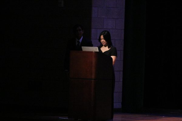 Faith Olores at a Choir Competition. 