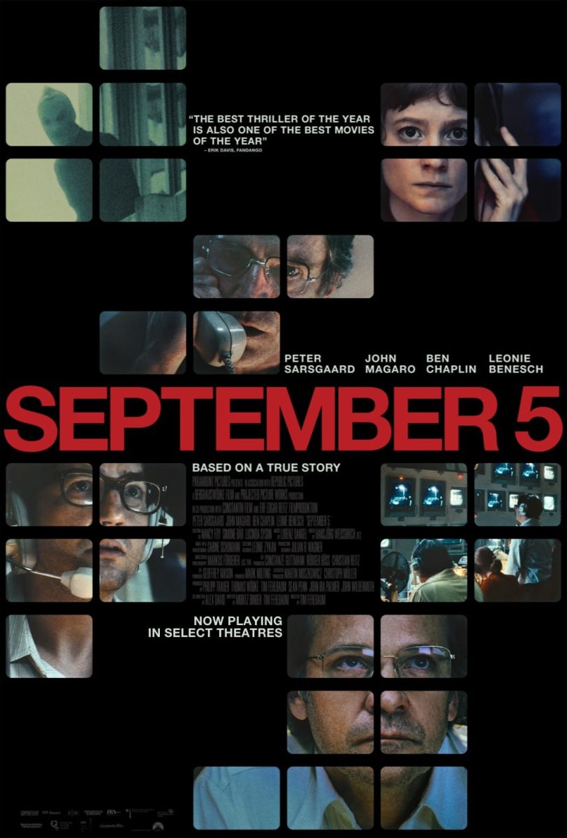 Official poster of "September 5" from september5movie.com